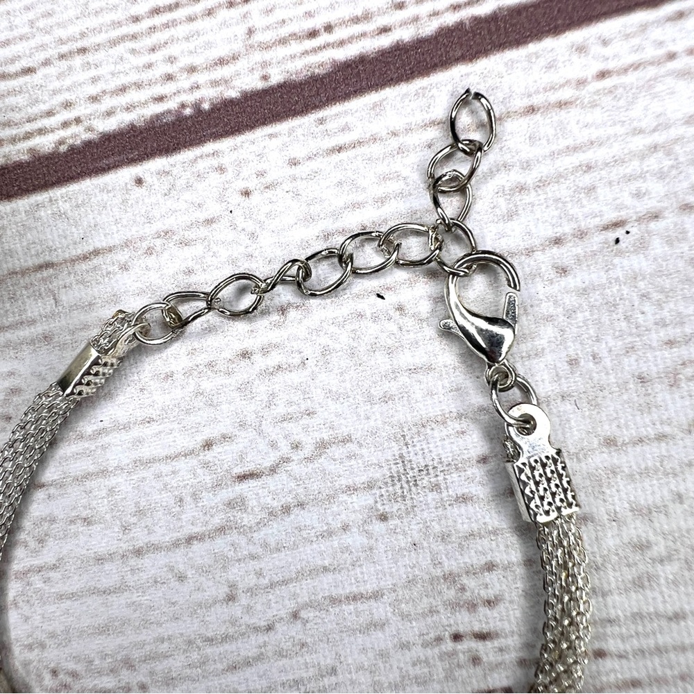 Infinity Rhinestone Bracelet - Picture 7 of 8